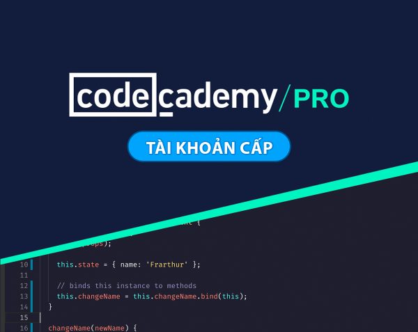 Tài khoản Codecademy Pro