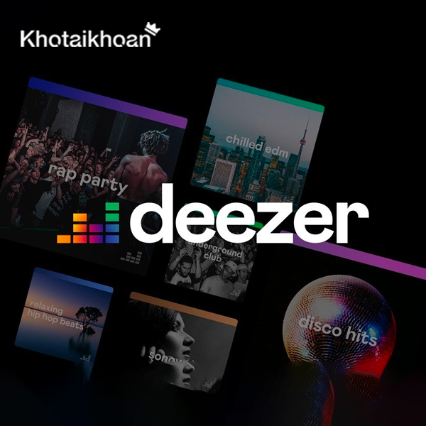 Tài khoản nghe nhạc Deezer HIFI
