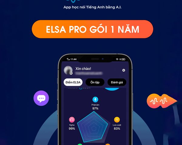 Nâng cấp Elsa Speak 1 năm