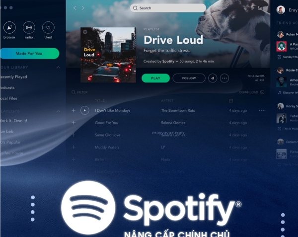 Nâng cấp tài khoản Spotify Premium
