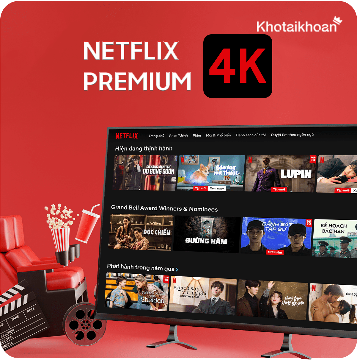 Mua Tài Khoản Netflix