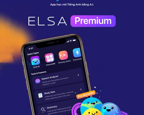 Nâng cấp ELSA Speak Premium