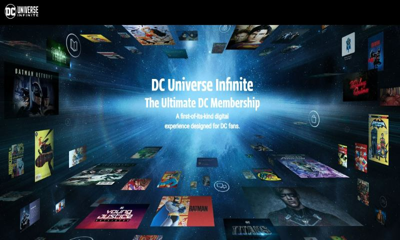 Tài khoản DC Universe Infinite – Đắm vào vũ trụ DC 