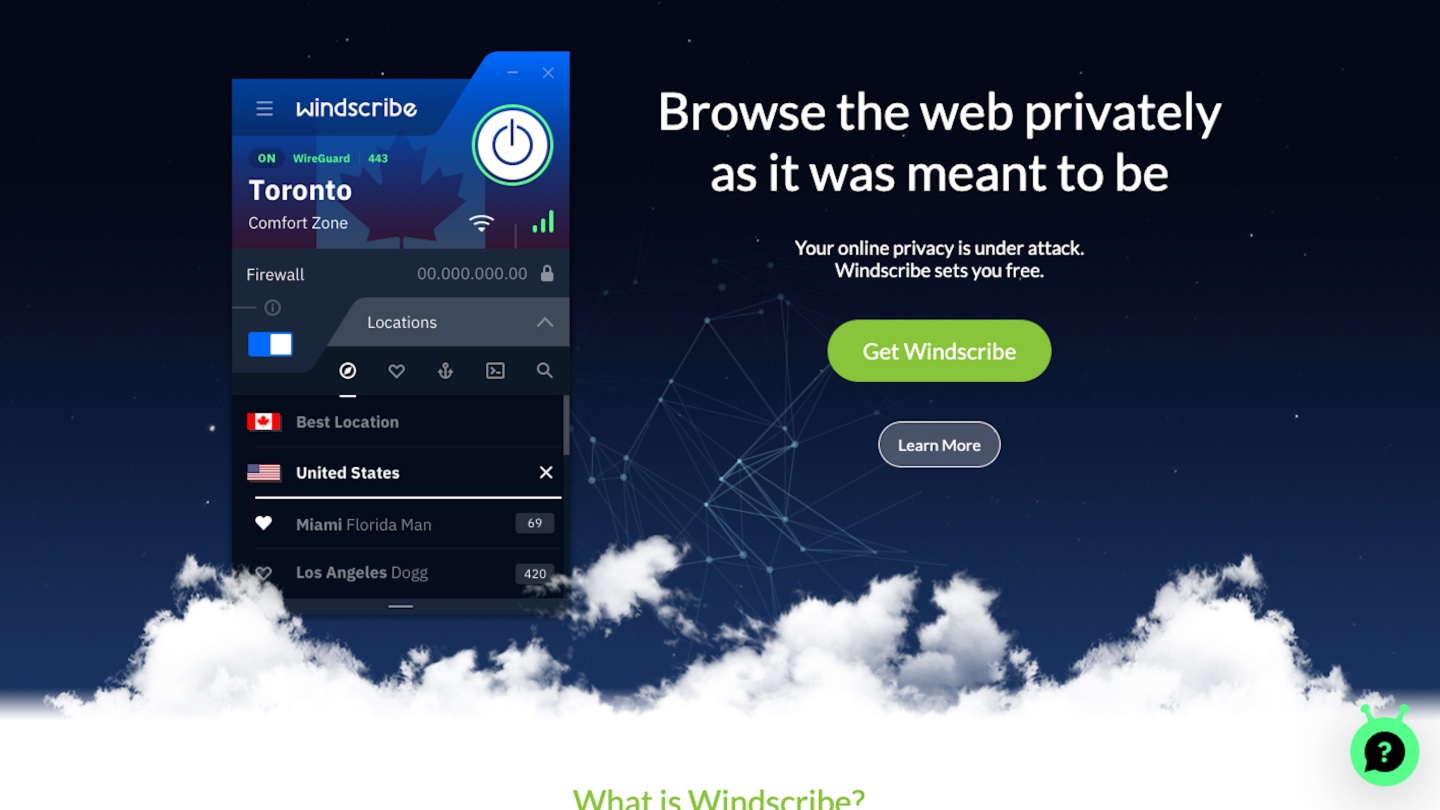 Tài khoản Windscribe